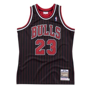 Authentic Jersey Chicago Bulls 1995-96 Michael Jordan