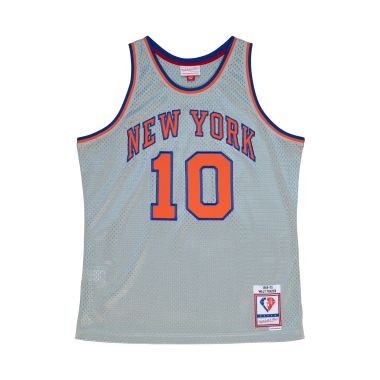 75th Silver Swingman New York Knicks 1969-70 Jersey